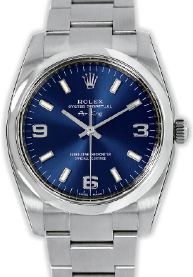 Rolex Air King 114200 Steel Year 2014